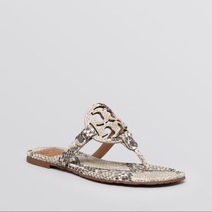 tory burch miller snake print